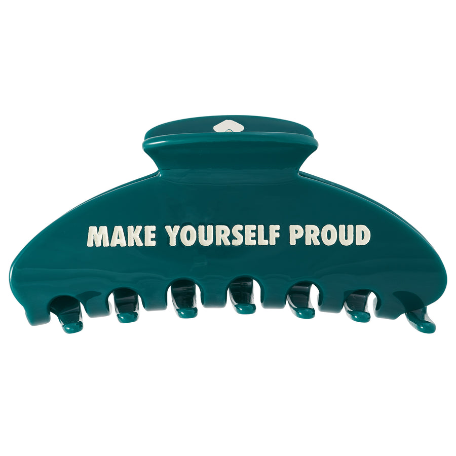 Ace Clip MAKE YOURSELF PROUD in Bold Green
